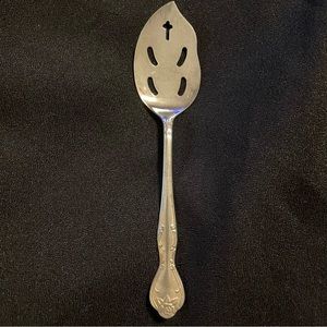 JELLY SERVER Silverplate Pierced 1907 NORMA National Silver Co Flatware Serving